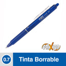 Boligrafo Borrable 0.7 mm Frixion Ball Clicker Azul PILOT 