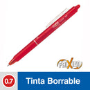 Bolígrafo Borrable 0.7 mm Frixion Ball Clicker Rojo PILOT Rojo 