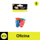 Dedo De Goma Nº12 6 Un Colores Surtidos ADIX Colores Surtidos 