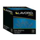 Clips Metalico N1 Redondo 33 Mm 1 Kilo LAVORO 