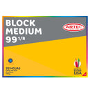 Block De Dibujo Medium 99 1/8 20 Hojas ARTEL 