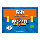Carpeta Con Papel Crepe 6 Hojas 6 Colores Surtidos PROARTE Colores Surtidos 