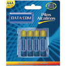 Pila Alcalina Aaa Display 4 Unidades En Blister DATACOM 