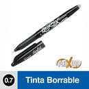 Bolígrafo Borrable 0.7 mm Frixion Ball Negro PILOT Negro 