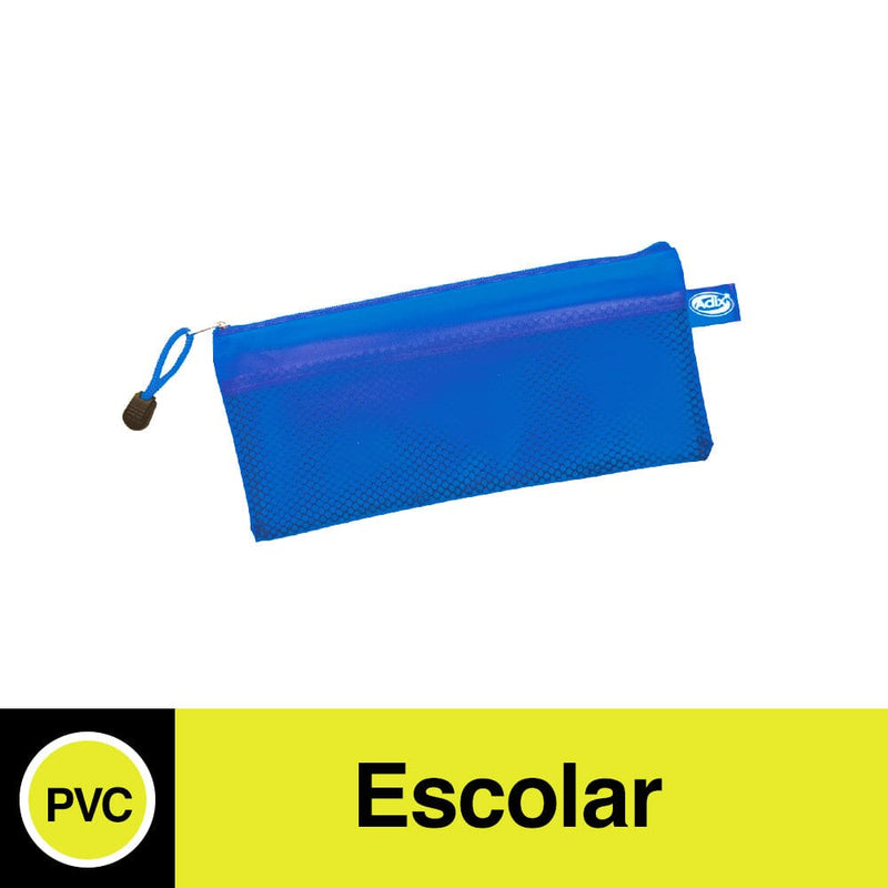Estuche Escolar Azul ADIX 