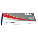 Formulario Recibo Dinero 50 Hojas FULTONS Gris 