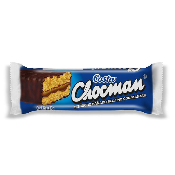 Chocman Barra De Chocolate COSTA 