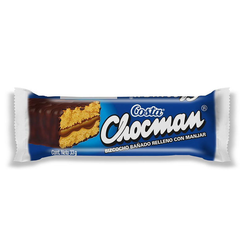 Chocman Barra De Chocolate COSTA 