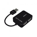 Mini Hub 4 Puertos Usb 2.0 DATACOM 