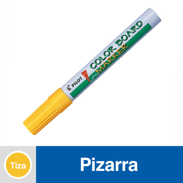 Marcador Borrable Tiza Color Amarillo PILOT 