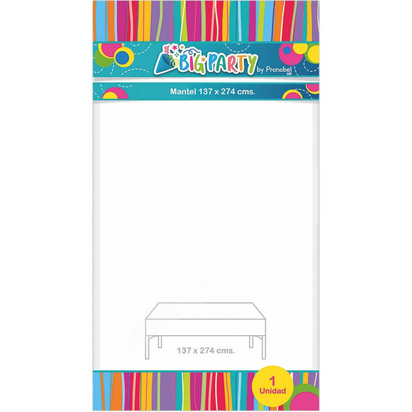 Mantel Blanco 137 X 274 Cm BIG PARTY 