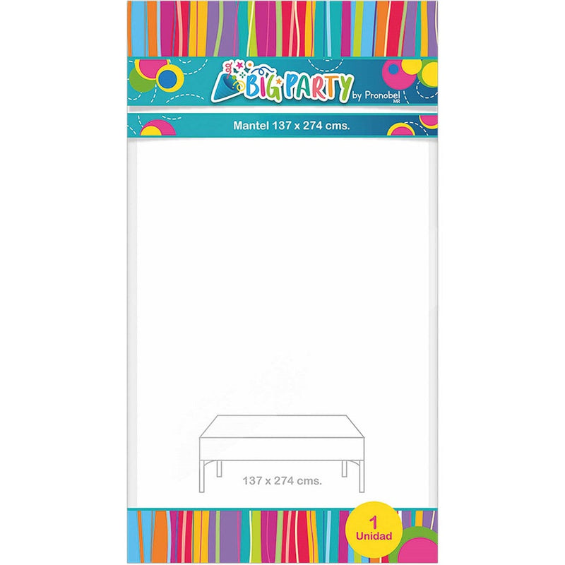 Mantel Blanco 137 X 274 Cm BIG PARTY 