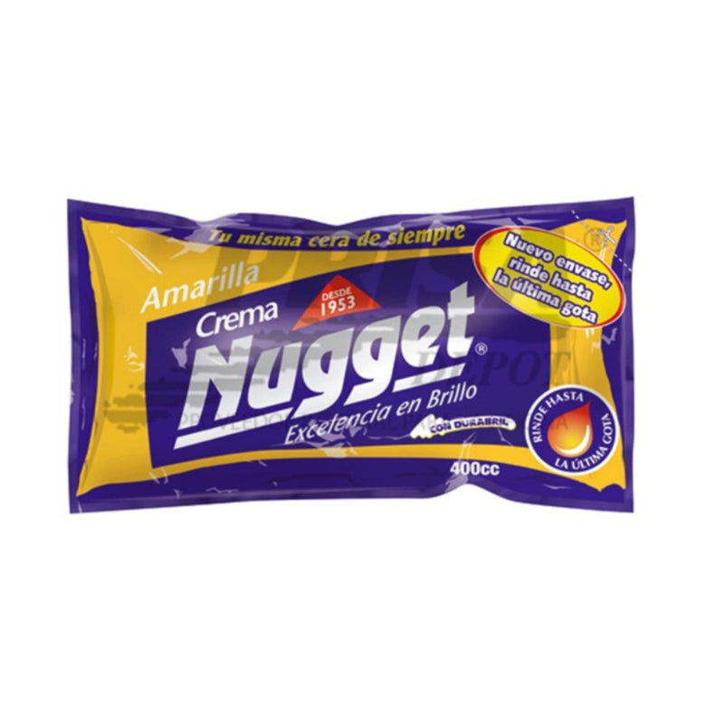 Cera Crema 400 Cc Amarilla Doypack NUGGET 