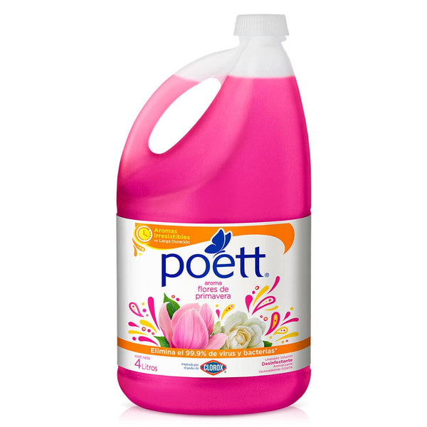 Limpiador Piso 4 Lt Primavera POETT 