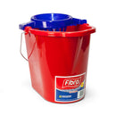 Mopa Redonda Completa Set Balde Estruja Color Surtido FIBRO CHILE 