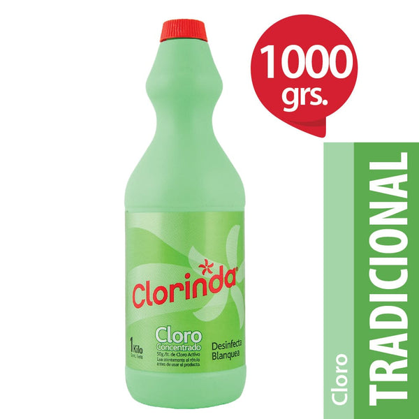 Cloro Concentrado 1 Lt CLORINDA 