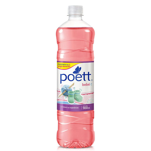 Limpiador Piso 900 Cc Aroma Bebe POETT 