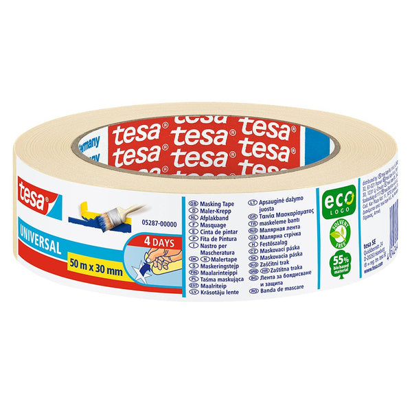 Cinta Adhesiva Masking 30 Mm 50 Mt Universal TESA 