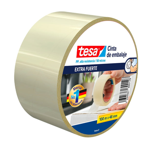 Cinta Embalaje 48 Mm 100 Mt Transparente Ultra Resistente TESA 