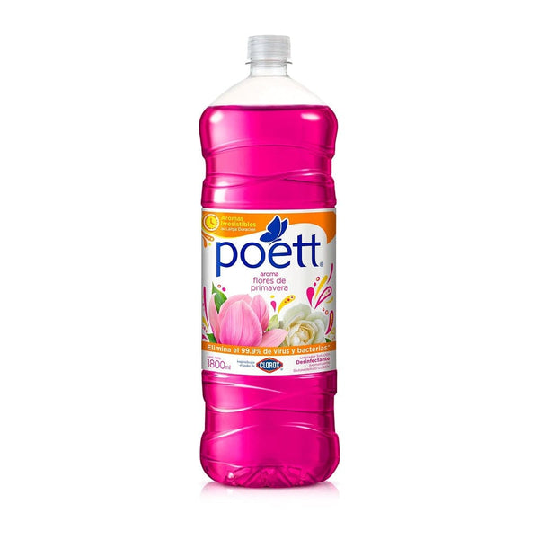 Limpiador De Pisos Aroma Primavera 1.8 Litros Poett POETT 