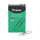 Clips Metalico N50 Redondo 50 Mm Gigante Ranurado 50 Un TORRE 