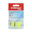 Banderitas Adhesivas Tape Flags 50 Un Amarillo DIMERC 
