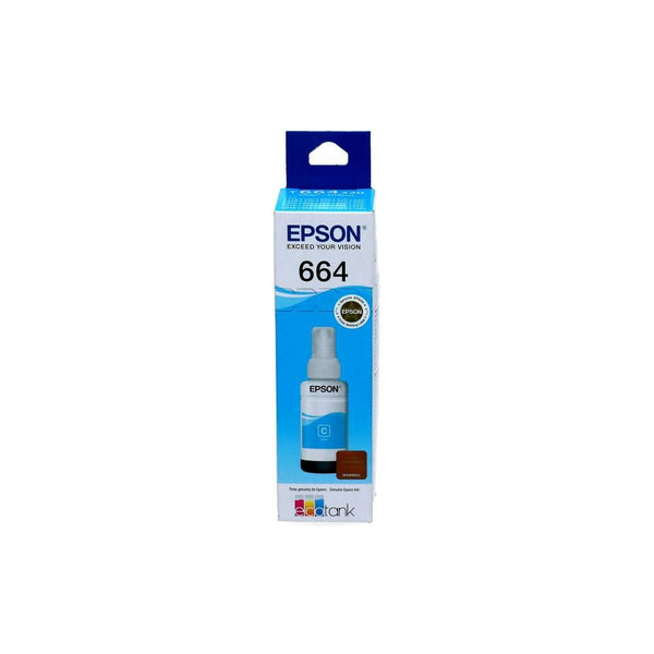Botella Tinta T664220 Cyan L110/L200/L355/L555 EPSON Cyan 