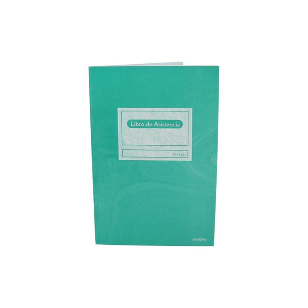 Libro Asistencia Lineal Foliado 26 Hj REM 
