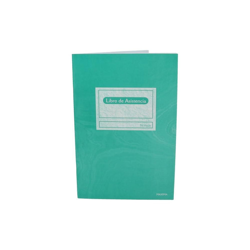 Libro Asistencia Lineal Foliado 26 Hj REM 