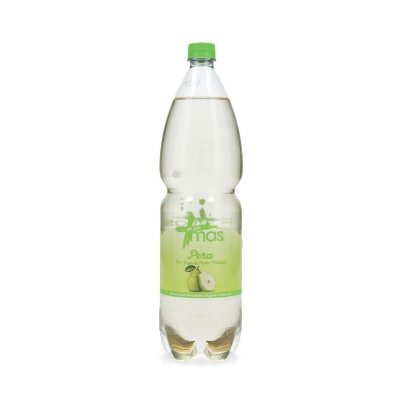 Agua Mineral Sin Gas Pera Bajo En Calorias 1.5 Lt MAS 