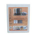 Archivador Catalogo Oficio 3 Aros 1.0'' Blanco D WILLIAMS 