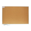 Pizarra Corcho Marco Aluminio 60 X 90 cm DIMERC Café / Metálico 