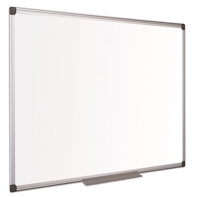 Pizarra Blanca Melamina Aluminio Maya 150 X 120 Cm BISILQUE 