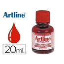 Tinta Para Marcador Pizarra 20 cc 500/509/ 550 Rojo ARTLINE Rojo 