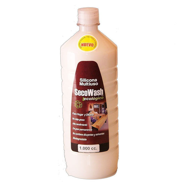 Silicona Limpieza Oficina Botella 1 Lt SECOWASH 