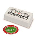 Goma Borrar Escolar Libre Pvc FABER CASTELL 