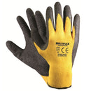 Guante Multiflex Latex Talla L Original STEELPRO Amarillo / Gris 