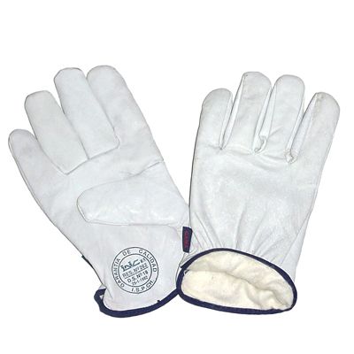 Guante Cabritilla Natural Con Forro STEELPRO 